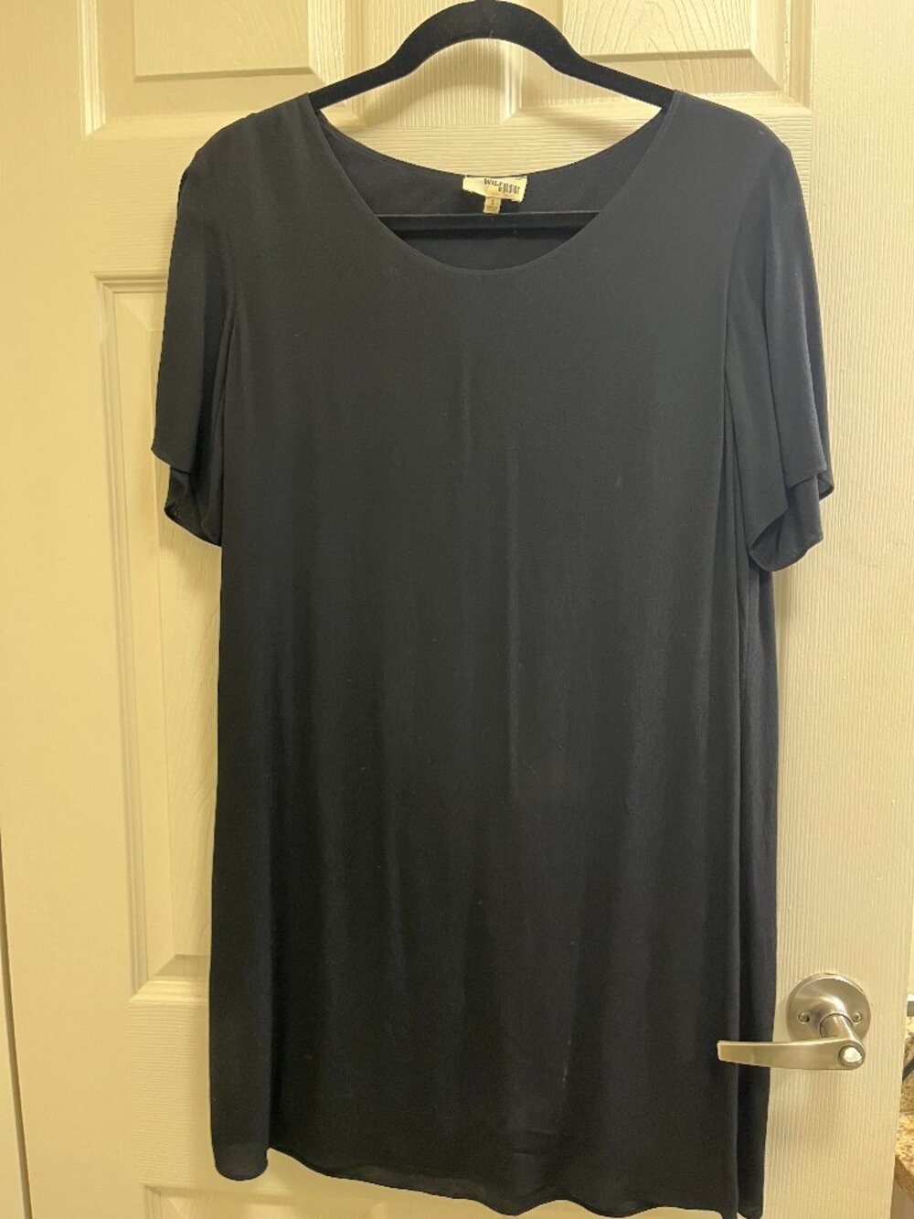 Black t-shirt dress